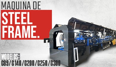 maquina de steel frame