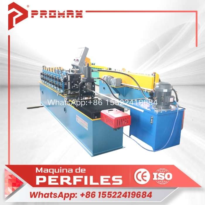 Máquina formadora de quilla en forma de L