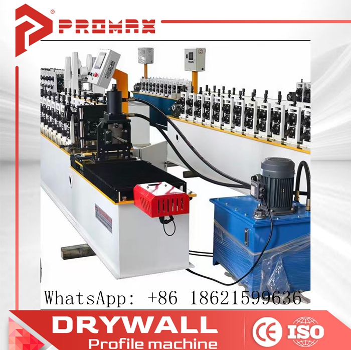 Steel angle roll forming machine