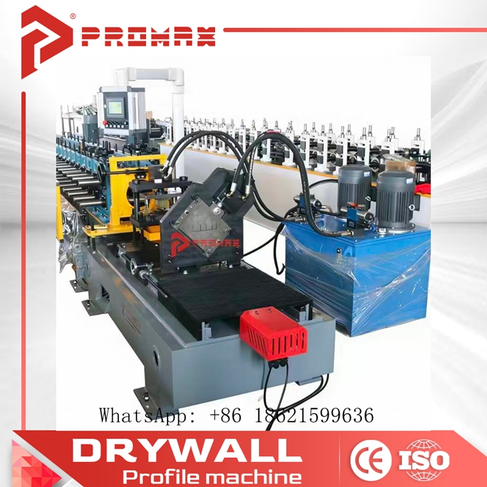 Stud and track roll forming machine