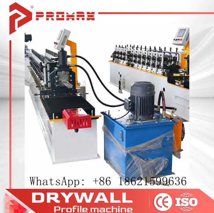 Metal furring machine