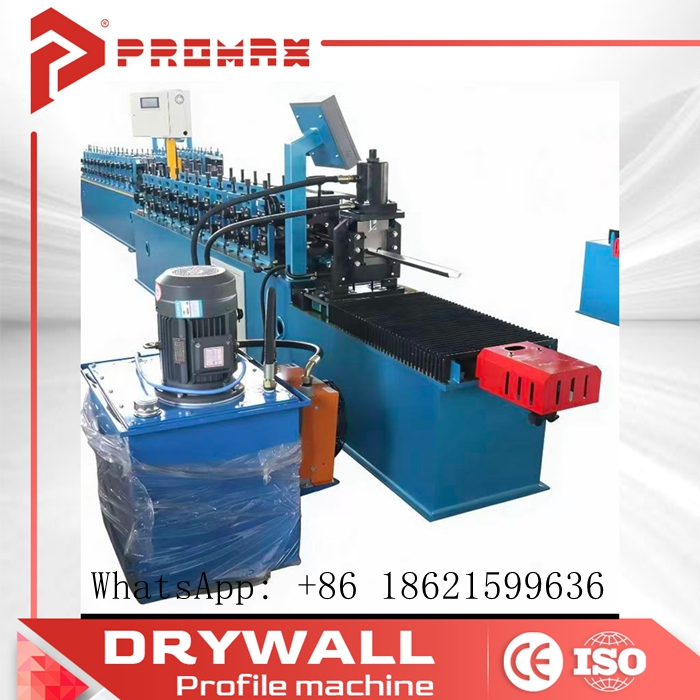 Gypsum channel making machine
