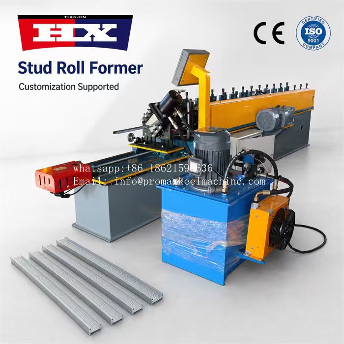 Drywall metal stud machine