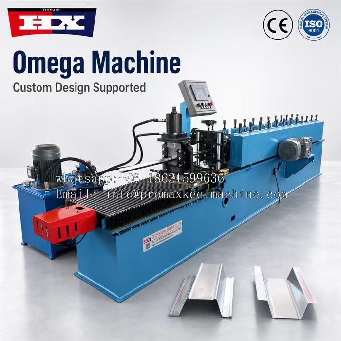 Omega furring channel machine
